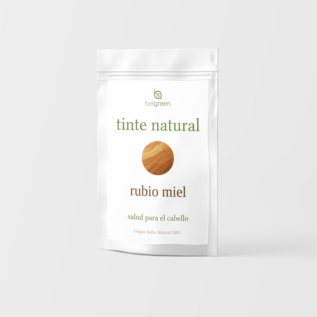 Tinte Rubio Miel natural 100%